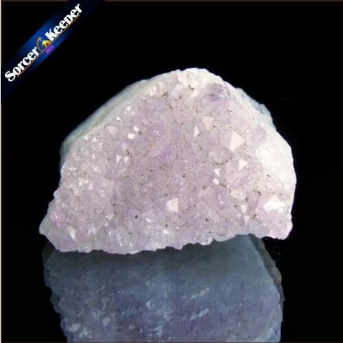 70 g Natural Stone Purple Raw Amethysts Druzy Drusy Elestial Skeletal Quartz Crystal Cluster Specimen Fit Jewelry Making KS521