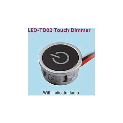 2Pcs 3Way Dimmers 12V Touch LED Dimmer For LED Lighting Input 8V~24V DC Constant Current Max. 700mA 2018 New Best Quality
