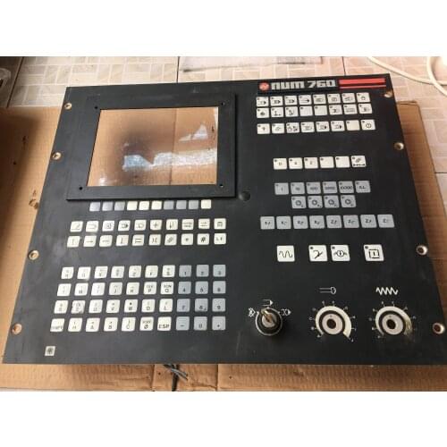 Used Good Condition Control panel keyboard num 760 cnc