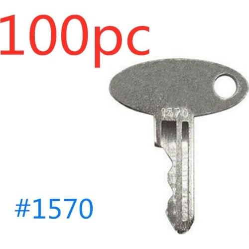 100pc key For Ford New Holland Tractor Seiki Shibaura Perkins Sakai Shibaura Tractor Terramite (Backhoe), Vermeer Wacker Yushin