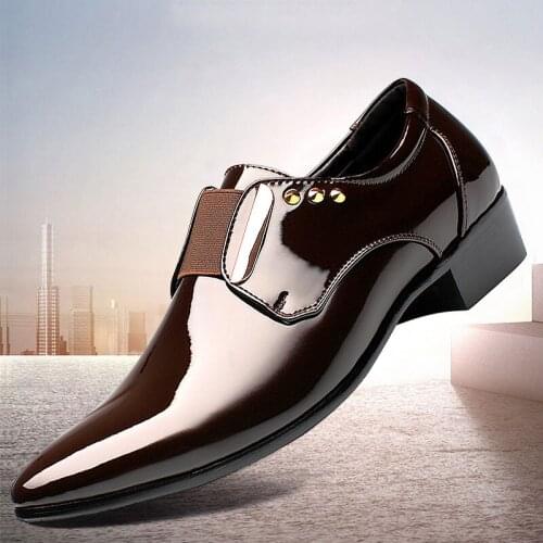 2019 New Men Tassel Loafers PU Leather Formal Shoes Elegant Dress Shoe Simple Slip On Man Casual Footwear Zapatos Hombre Z3-72