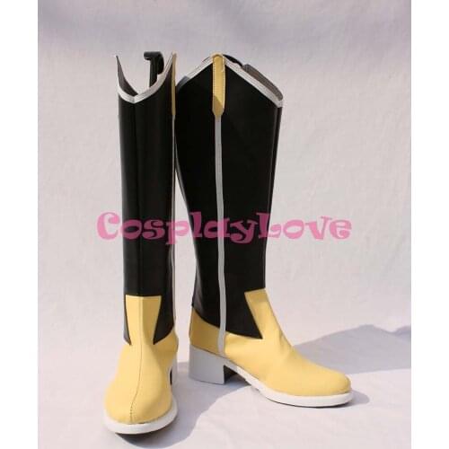 Newest Custom Made Japanese Anime Puella Magi Madoka Magica Tomoe Mami Cosplay Shoes Long Boots For Halloween
