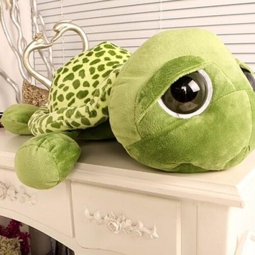 2019 New 20-60cm Plush Army Green Big Eyes Turtle Stuffed Toy Turtle Doll Turtle Kids As Birthday Gift For Kids