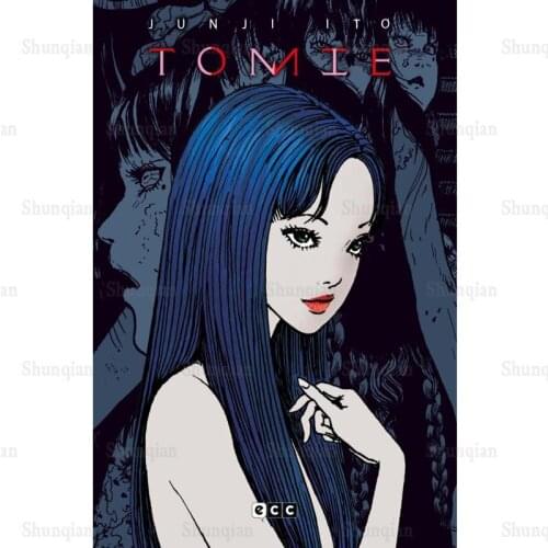 New Arrival Tomie Gothic Poster Canvas Fabric Wall Art Poster Print Painting Nature Decoration Modern Home Decor Poster 0409