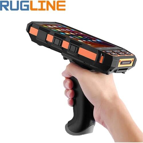 Handheld PDA Terminal Android 7.0 with 2D Barcode Scanner UHF RFID Reader LF RFID Reader Charging Base RT510