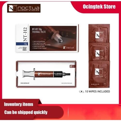 Noctua NT-H1 NT-H2 3.5g 10g Thermal Grease Paste Compound Silicone For CPU GPU Cooler Heatsink PC Processor Cooling