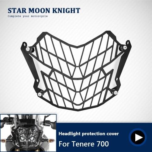 Motorcycle Headlight Head Light Guard Protector Cover Protection Grill for Yamaha Tenere 700 TENERE 700 Tenere700