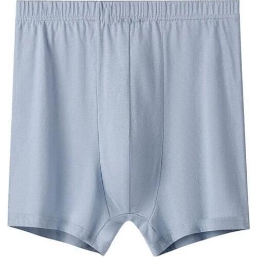 4pcs/lot Mens Underwear Cotton Underpants Men Breathable Panties Boxer Men Extra Size L-10XL Maximum suitable Weight 140 kg