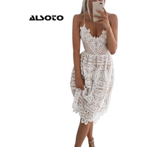 Alsoto Summer Midi Dresses