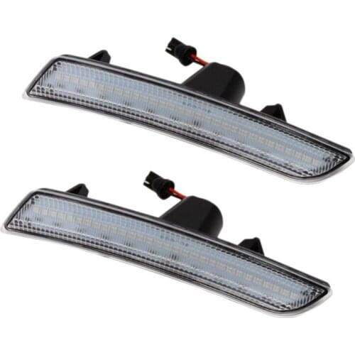 Car Rear LED Side Markers Lights Turn Signal Lamp Light for Cadillac ATS / CTS / CTS-V 2015-2019