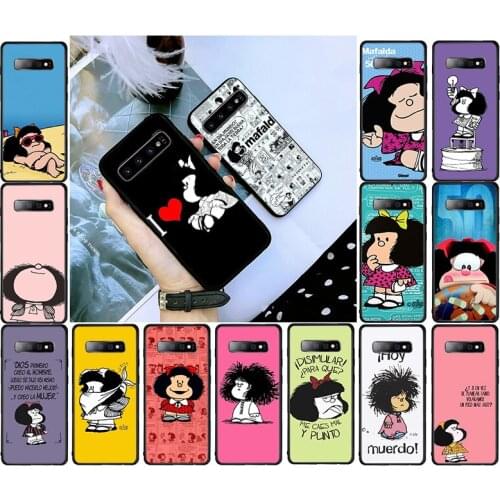 Mafalda Phone Cases For Samsung Galaxy S20 Ultra S20 Plus S10 S9 S8 Plus S20FE S10E S21 Plus