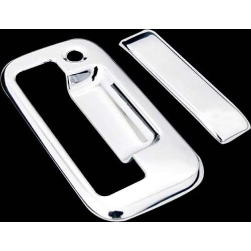 For 04-14 Ford F150/08-16 F-250/350/450/07-10 Ford Explorer Sport Trac/06-08 Lincoln Mark LT Chrome tailgate Cover With Keyhole