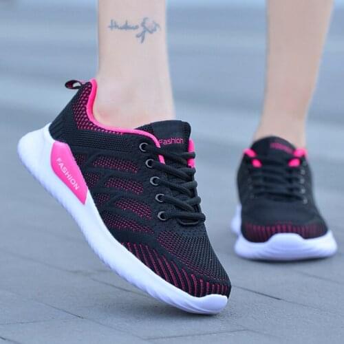 Fashion Women Tennis Shoes Mesh Breathable Running Shoes Women Sneakers Outdoor Lightweight Trainers Sports Shoes