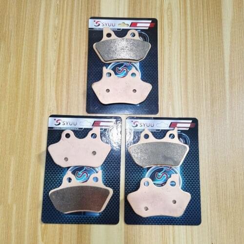 Motorcycle Front Rear Sintered Metal Brake Pad for Harley Davidson Touring FLHX/FLHXi Street Glide Electra Glide Ultra Classic