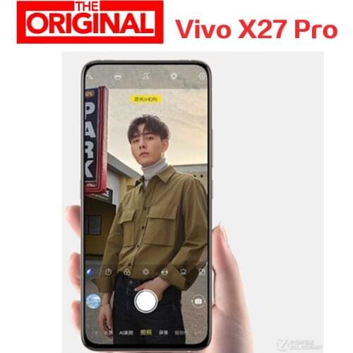 Original Vivo X27 Pro Mobile Phone Snapdragon 710 Android 9.0 6.7" IPS 2460X1080 8GB RAM 256GB ROM 48.0MP Elevating Camera