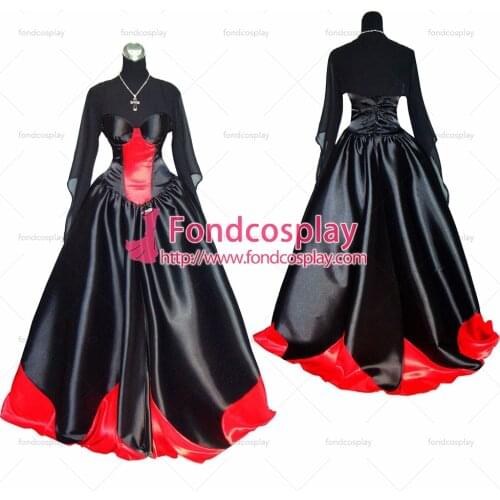 O Dress The Story Of O With Bra Satin Dress Cosplay Costume Tailor-made[G361]