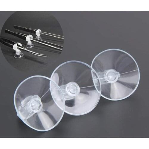 Aquarium Sucker Suction Cup for 5mm Air Line Pipe Tube Wire Holder Splitter Pump for Fish Tank
