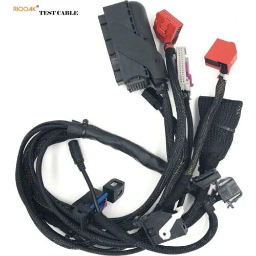 RIOOAK New High Quality Test Platform Cable for Audi Q7 A6 J518 ELV Applied to connect the dashboard, gateway, EIS, J518 ELV