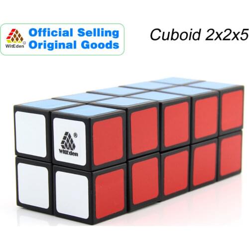 WitEden 2x2x5 Cuboid Magic Cube 225 Cubo Magico Professional Speed Neo Cube Puzzle Kostka Antistress Toys For Children