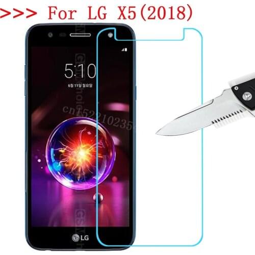 For LG X5 2018 Smartphone Tempered Glass 9H Explosion-proof Protective Film Screen Protector phone For LG X5(2018)