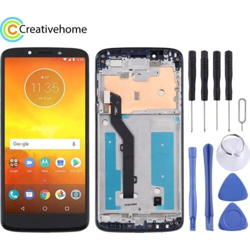 New For Motorola Moto E5 LCD Display Touch Screen Digitizer Assembly With Frame For Motorola Moto E5