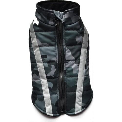 Winter Big Dog Vest Jacket Coat Waterproof Warm Pet Clothes French Bulldog Clothing or Small Large Dogs Chihuahua