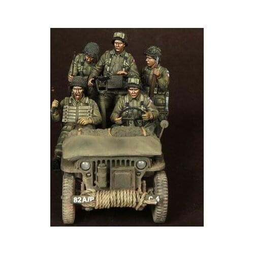 1/35 Resin Figure Model Kit Unassambled Unpainted//1090(no car)