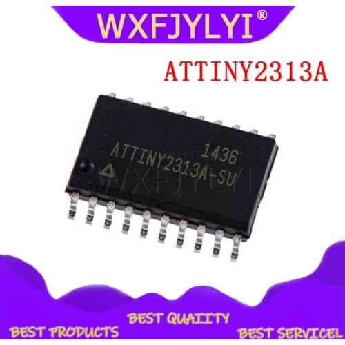 1PCS ATTINY2313A-SU ATTINY2313A ATTINY2313 TINY2313A-SU TINY2313A SOP20 IC MCU 8BIT 2KB FLASH 20SOIC