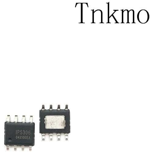 100PCS IP5306 SOP8 2.1 A charging / 2.4 A discharge high integration New and original