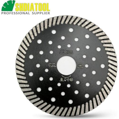 SHDIATOOL 3pcs/set Diamond Blades for multi purpose multi hole steel core Dia 115/180/230mm Diamond cutting disc Diamond Wheel