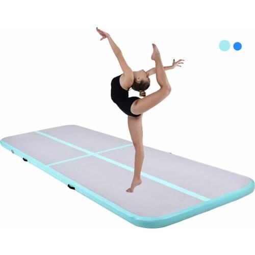 Free Shipping Free Pump 9.8ft/3m Inflatable Air Mat Gymnastics Air Track Taekwondo Floor Tumbling Mat Martial Arts Training