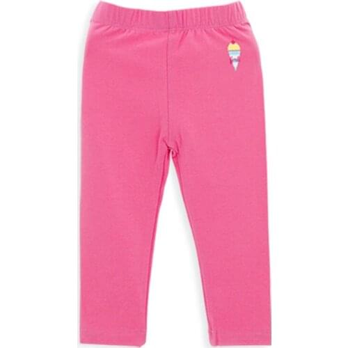 Honeyzone Kids Girl Leggings 100% Cotton Printing Loose Full Length Children Girl Jogging Pants Toddler Girl Clothing