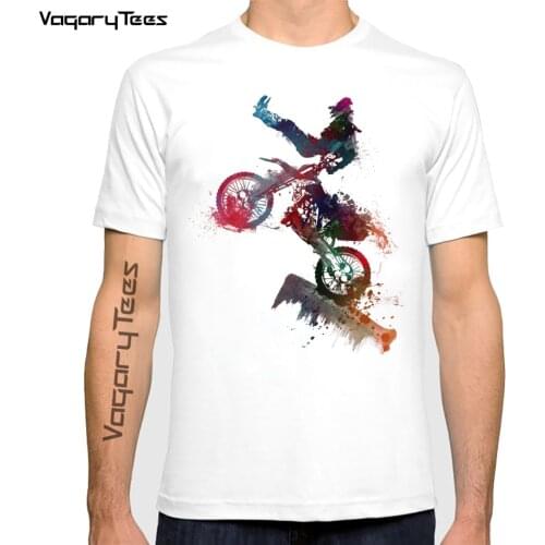 Mens T-shirt high quality O Neck top quality casual short sleeve o-neck Motor Sport printed men t shirt For Men