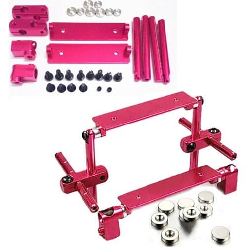 New Aluminum Magnetic Stealth Invisible Body Post Mount Kit For 1/10 RC Models Car Drift HSP Sakura D3 XIS ZERO S CS HPI Tamiya