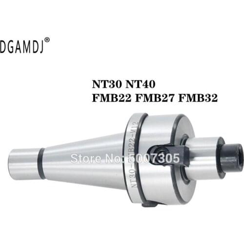 Nouvelle pince mandrin NT30 FMB22 NT40 FMB27 NT40 FMB40 M16 Face moulin tonnelle adaptateur coquille fraise en bout tonnelle
