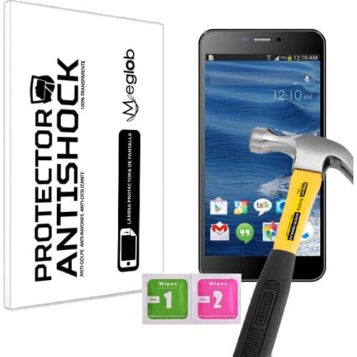 Protector de Pantalla Anti-Shock Anti-Golpe Anti-arañazos Compatible con Prixton Smartphone C63