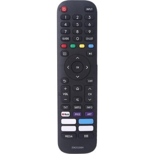 Smart TV Remote Control Compatible with 55A7300F 55A7320F 55A7340F Home Appliance Supplies Hisense Fernbedienung