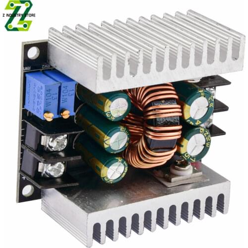 300W 20A DC-DC Buck Module Constant Current Adjustable Step-Down Converter Voltage Short Circuit Protection