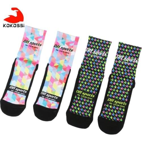KoKossi Cycling Socks Breathable Wear-resistance Skin-friendly Soft Comfortable Walking Climbing Running Basketball Sports Socks
