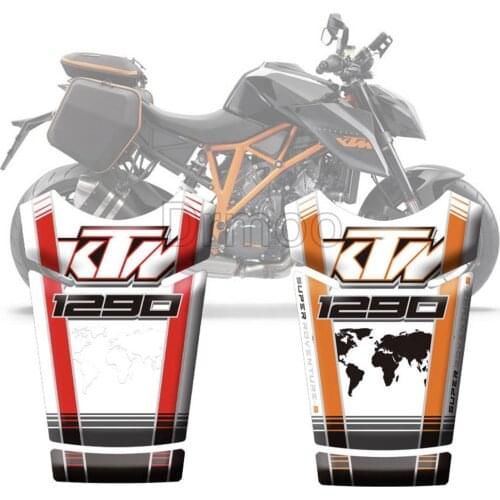 Motorcycle Tank Pad Protector Waterproof Sticker Motocross Gas Fuel Tankpad Decal Case For KTM Super Adventure 1290