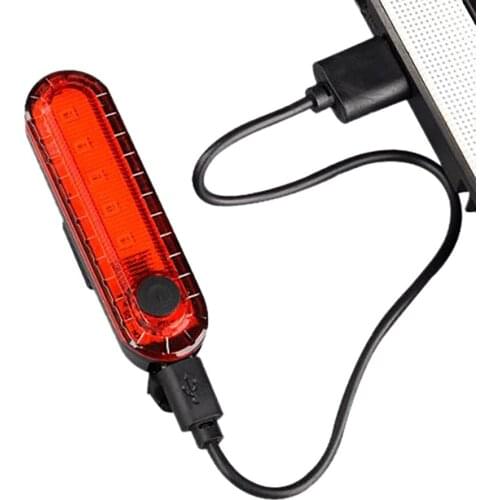 120 Lumens LED Bike Tail Light USB Rechargeable Powerful Bicycle Rear Lights Bicycle Lamp Accessories hot sell 2020