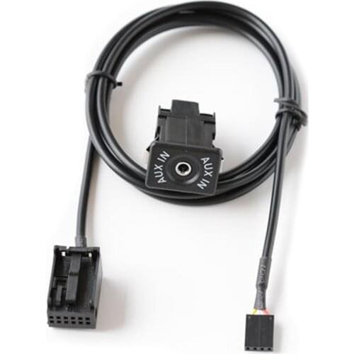 Biurlink Car AUX-IN Interface Audio Cable For OPEL CD30 CDC40/CD70/DVD90 AUX-IN interface Panel AUX Audio Line