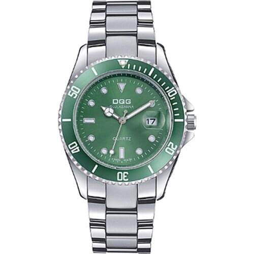 Women Watch Luxury Brand DQG 2021 Fashion Business Men Women Watches Stainless Steel Quartz Watches Zegarek Damski