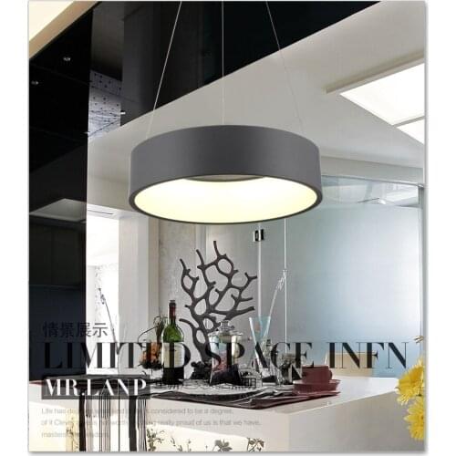 Diameter 80cm LED ring hight 11cm Warm white Pendant Light Classic ring design for office Living Room 110-220v Pendant Lamp