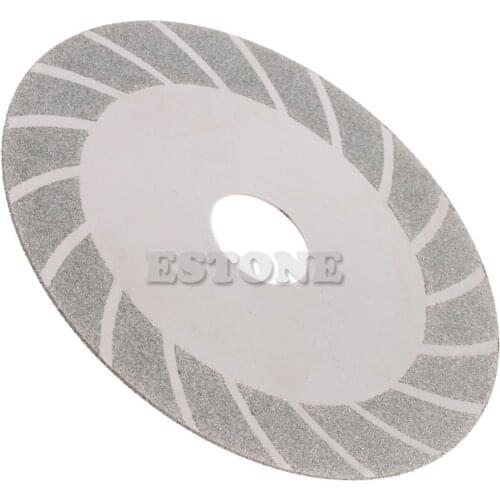 100mm 4" Diamond Coated Cutting Disc Flat Wheel Blade Grinding Glass Stone Tiles