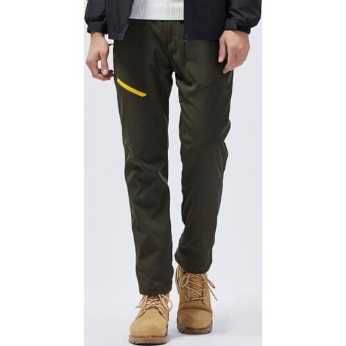 80%HOTMen Women Autumn Winter Faux Fleece Waterproof Trousers Trekking Camping Pants