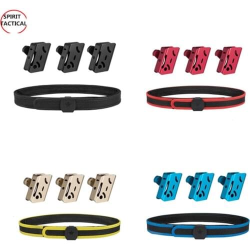IPSC USPSA IDPA Competition High Speed Shooting Inner & Outer Belt plus 3pcs aluminum magazine left and right hand adjustable