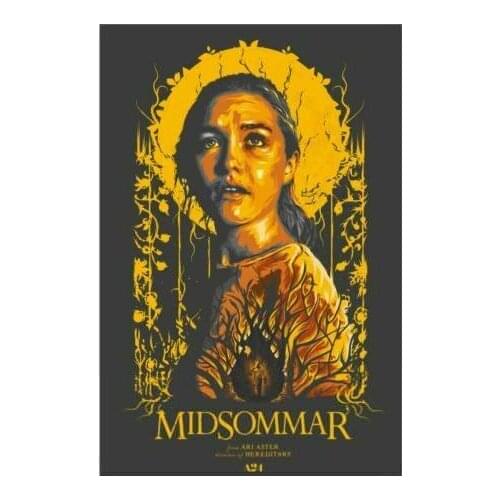 Midsommar MOVIE Art Film Print Silk Poster Home Wall Decor 24x36inch