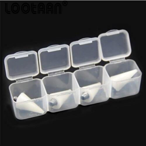 4pcs Wax Replacement Heads Wax Pen Dotting Pen Rhinestone Picker For Dual Ended Wax Nail Rhinestones Picker Wax Tips Accessories