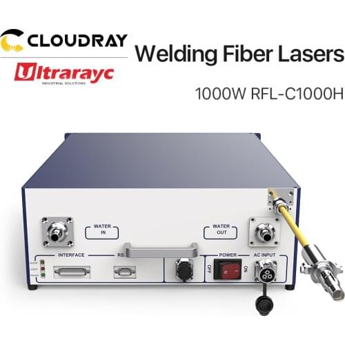 Ultrarayc Original Raycus 1064nm Fiber Laser Source Single Module 1.5KW 1KW CW Fiber Lasers for Cutting Welding Machine
